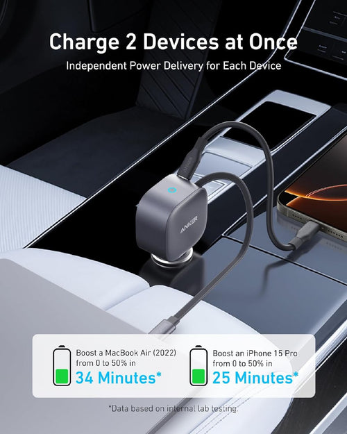 Anker USB-C Car Charger, 75W