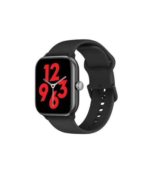 ttec Tempus Pro 47mm AMOLED Screen Regtangular Casing Smart Watch, Black