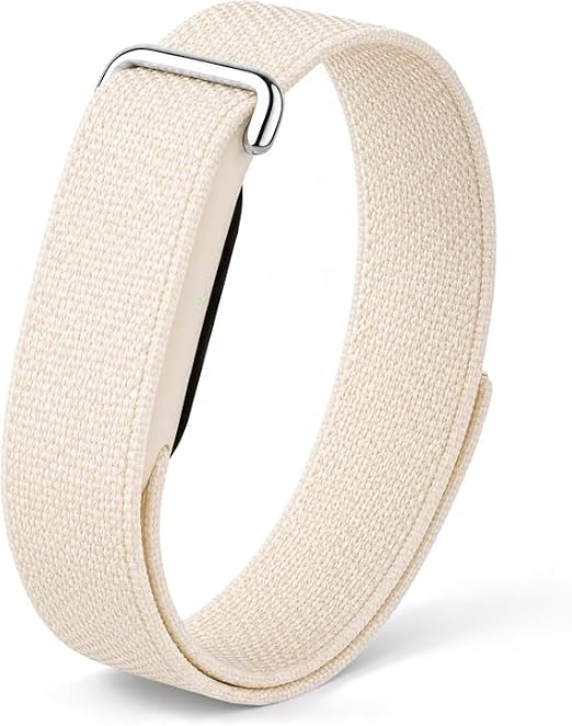 Ecosystem Nylon Sport Band Compatible with Google Fitbit Air, Replacement Loop Strap | Soft Breathable Hook-and-Loop Nylon Wristband, Micro-Adjustable Lightweight Fit for Women and Men
