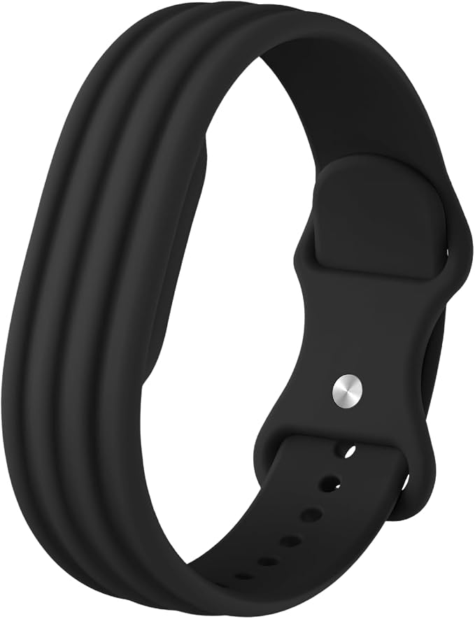 Ecosystem Nylon Sport Band Compatible with Google Fitbit Air, Replacement Loop Strap | Soft Breathable Hook-and-Loop Nylon Wristband, Micro-Adjustable Lightweight Fit for Women and Men