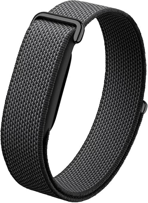 Ecosystem Nylon Sport Band Compatible with Google Fitbit Air, Replacement Loop Strap | Soft Breathable Hook-and-Loop Nylon Wristband, Micro-Adjustable Lightweight Fit for Women and Men