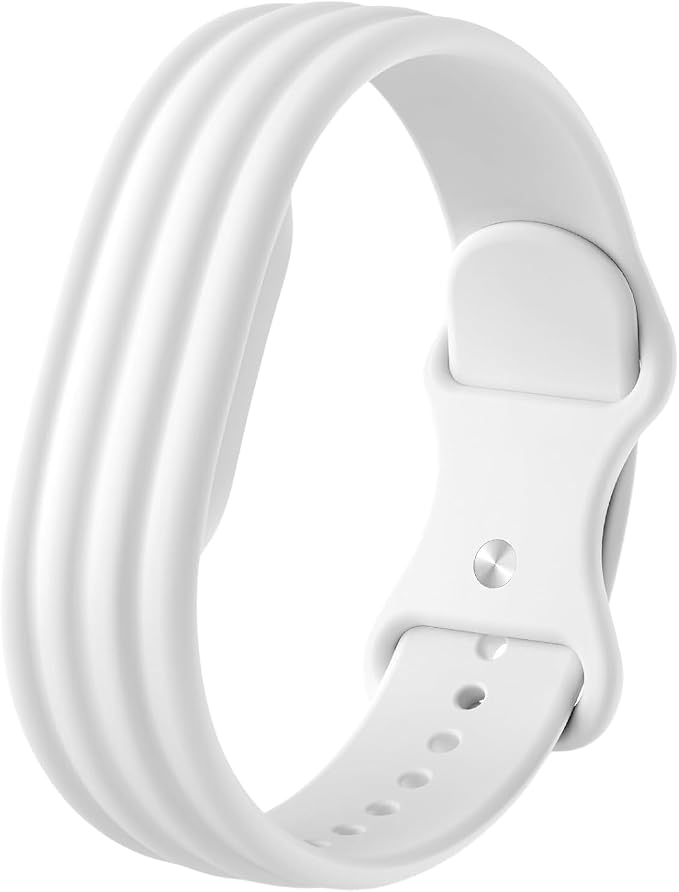 Ecosystem Nylon Sport Band Compatible with Google Fitbit Air, Replacement Loop Strap | Soft Breathable Hook-and-Loop Nylon Wristband, Micro-Adjustable Lightweight Fit for Women and Men