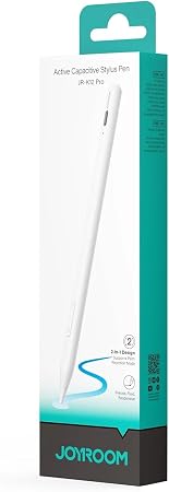 Joyroom Active Dual-Mode Stylus Pen with 2 Spare Nibs, JR-K12 Pro, White