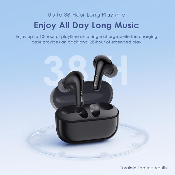 Oraimo SpaceBuds Z OTW‑625 True Wireless Earbuds - Black