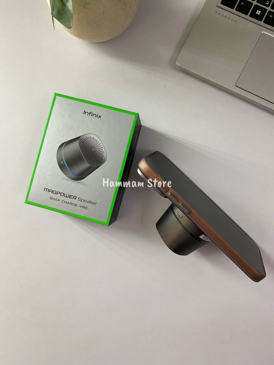 Infinix MAGPOWER (XMS03) Speaker - Titanium Grey