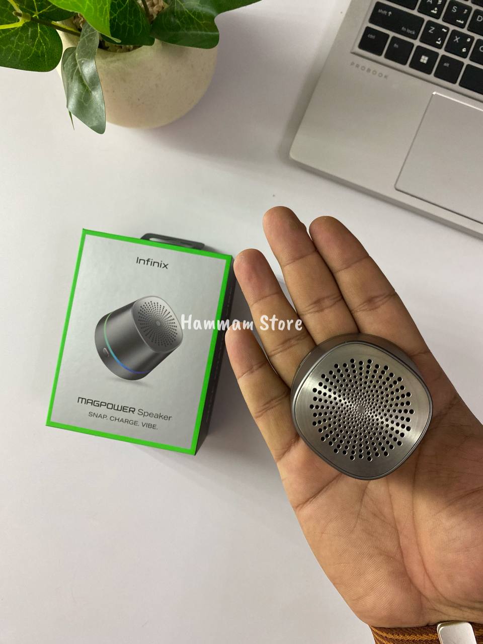 Infinix MAGPOWER (XMS03) Speaker - Titanium Grey