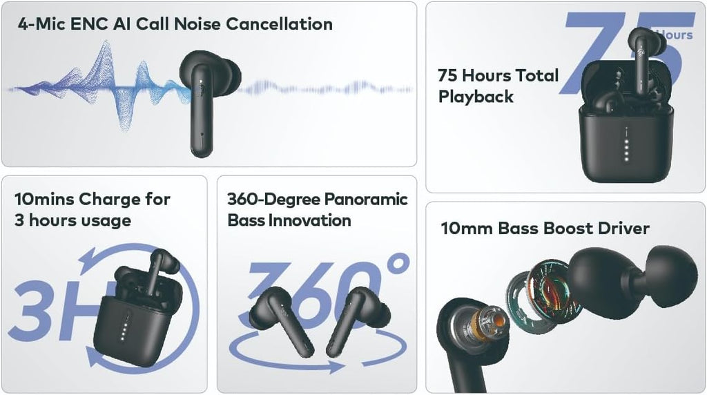 Itel Buds Ace 11 Pro, Buds 11