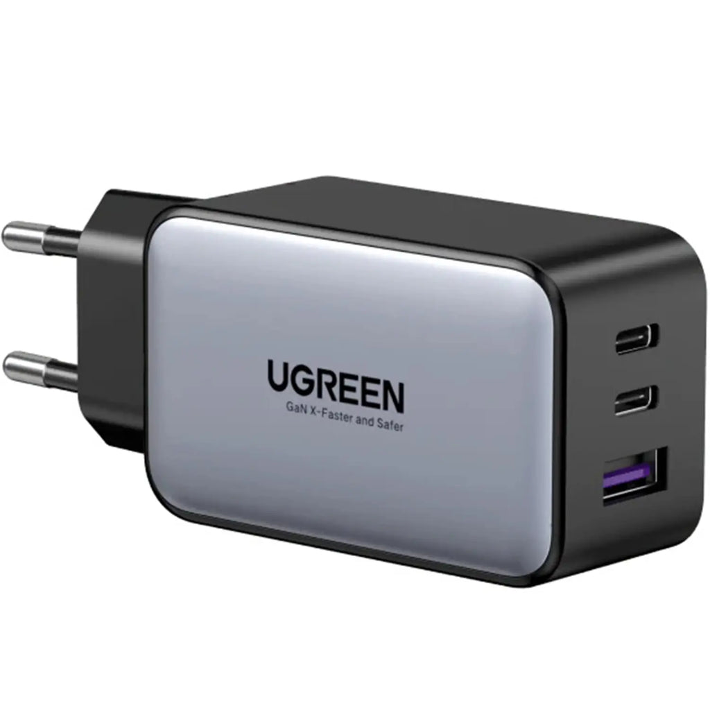 Ugreen USB A/C Wallcharger Nexode Dual C1xUSB-A, 65W, GaN, -CD244