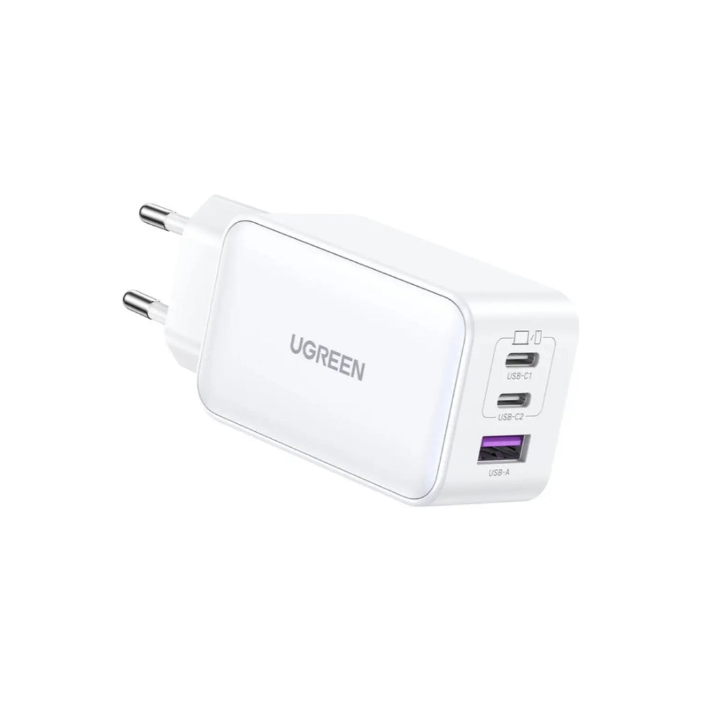 Ugreen USB A/C Wallcharger Nexode Dual C1xUSB-A, 65W, GaN, -CD244