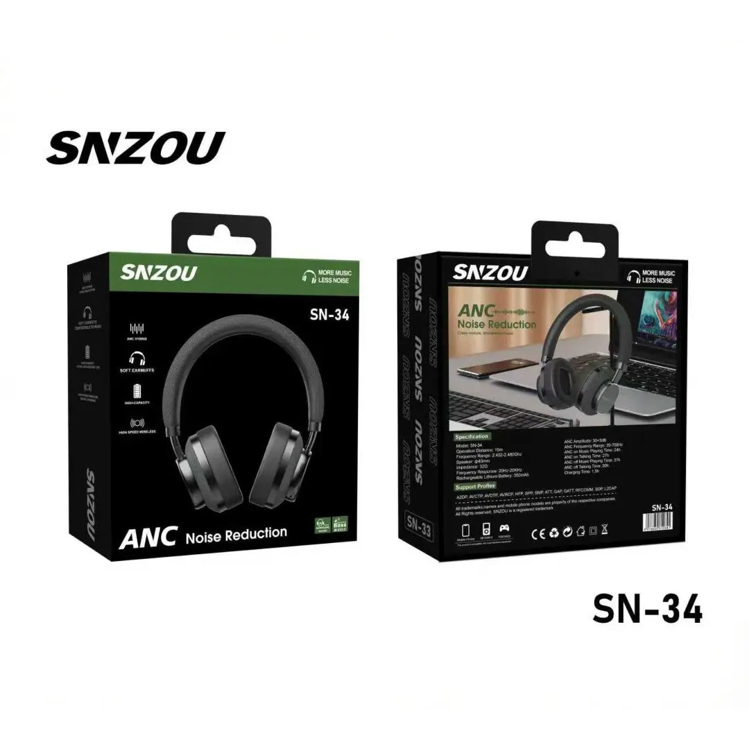 SNZOU HEADPHONE ANC SN-34