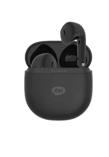 Itel True Wireless Earbuds, Buds 7 - Black