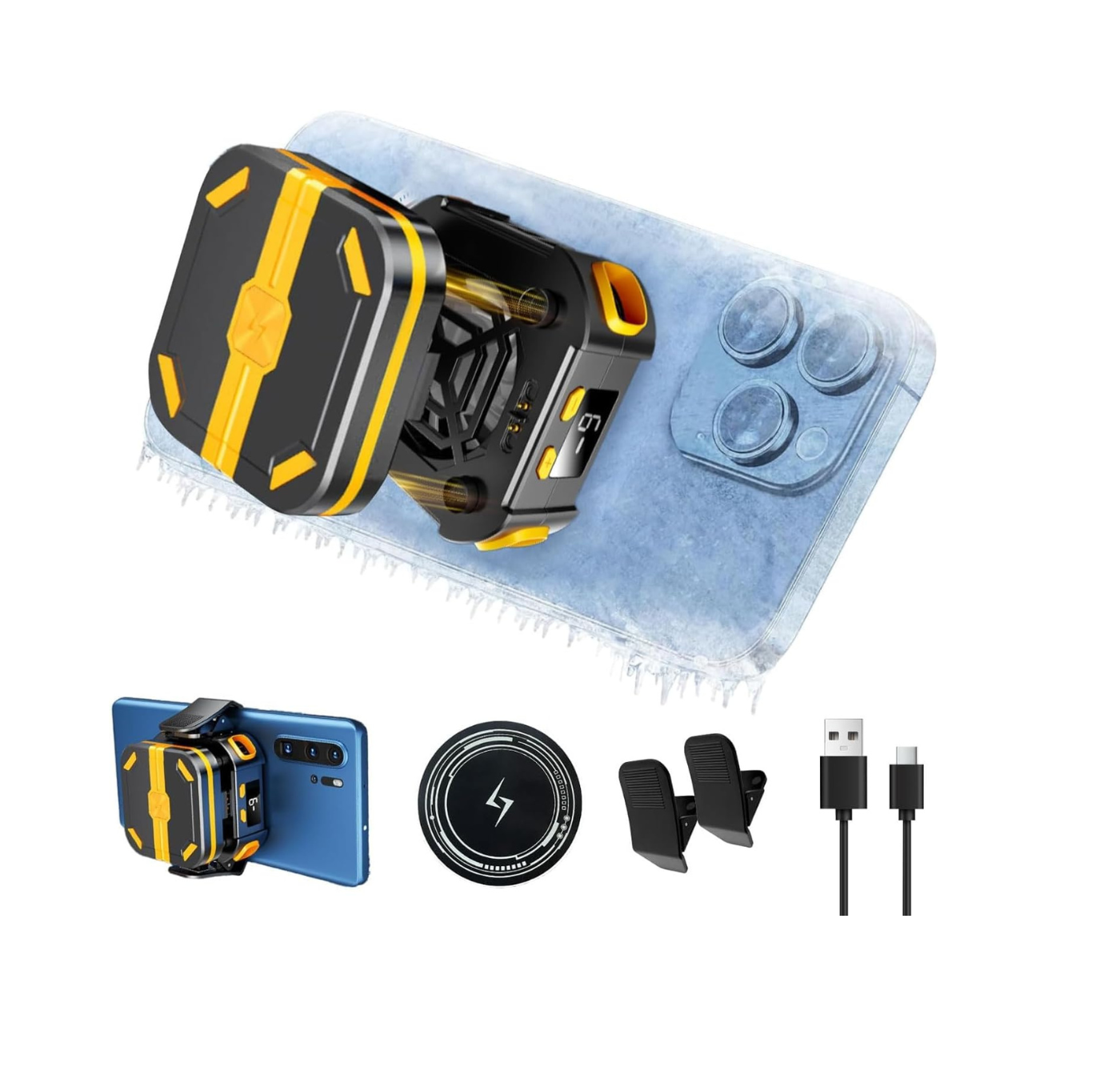 P70 Magnetic Phone Cooler – 2000mAh Wireless