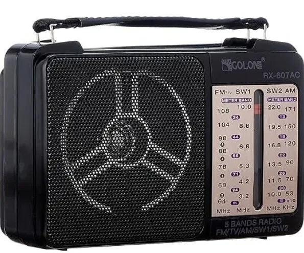 Golon FM Radio , Black - RX-607