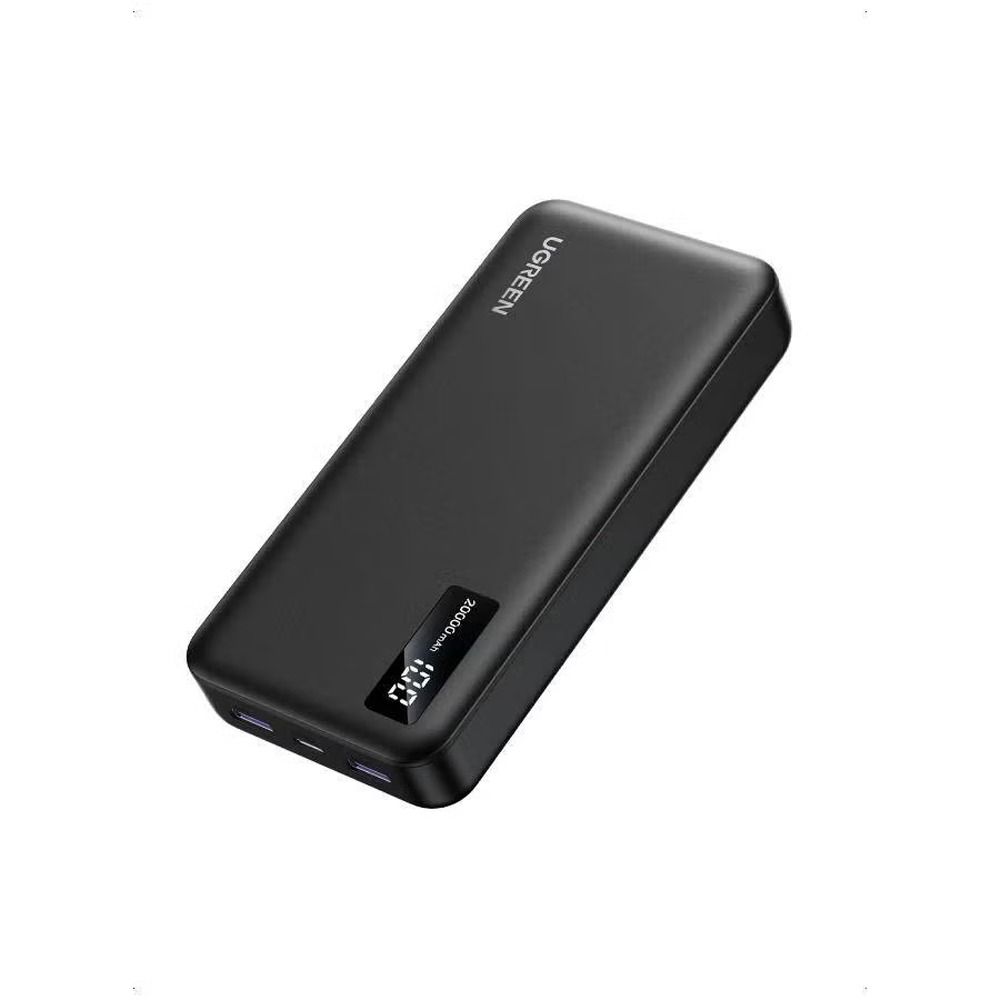 UGREEN Power Bank 20000mAh 20W Two Ways Charging - Gray