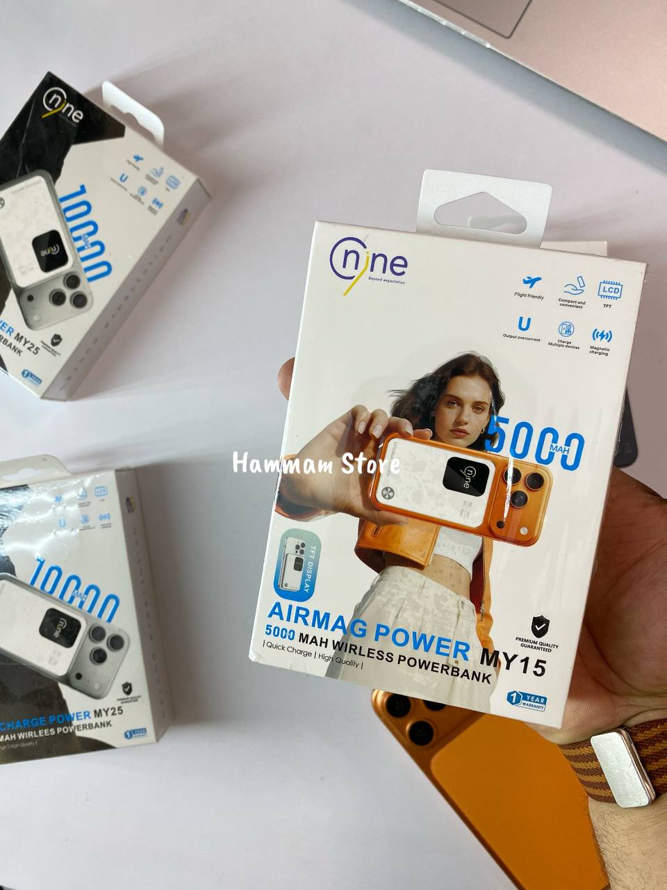 Nine tec AIRMAG POWER MY15 power bank