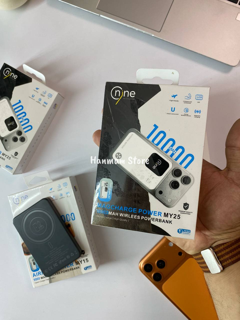 Nine tec AIRMAG POWER MY15 power bank