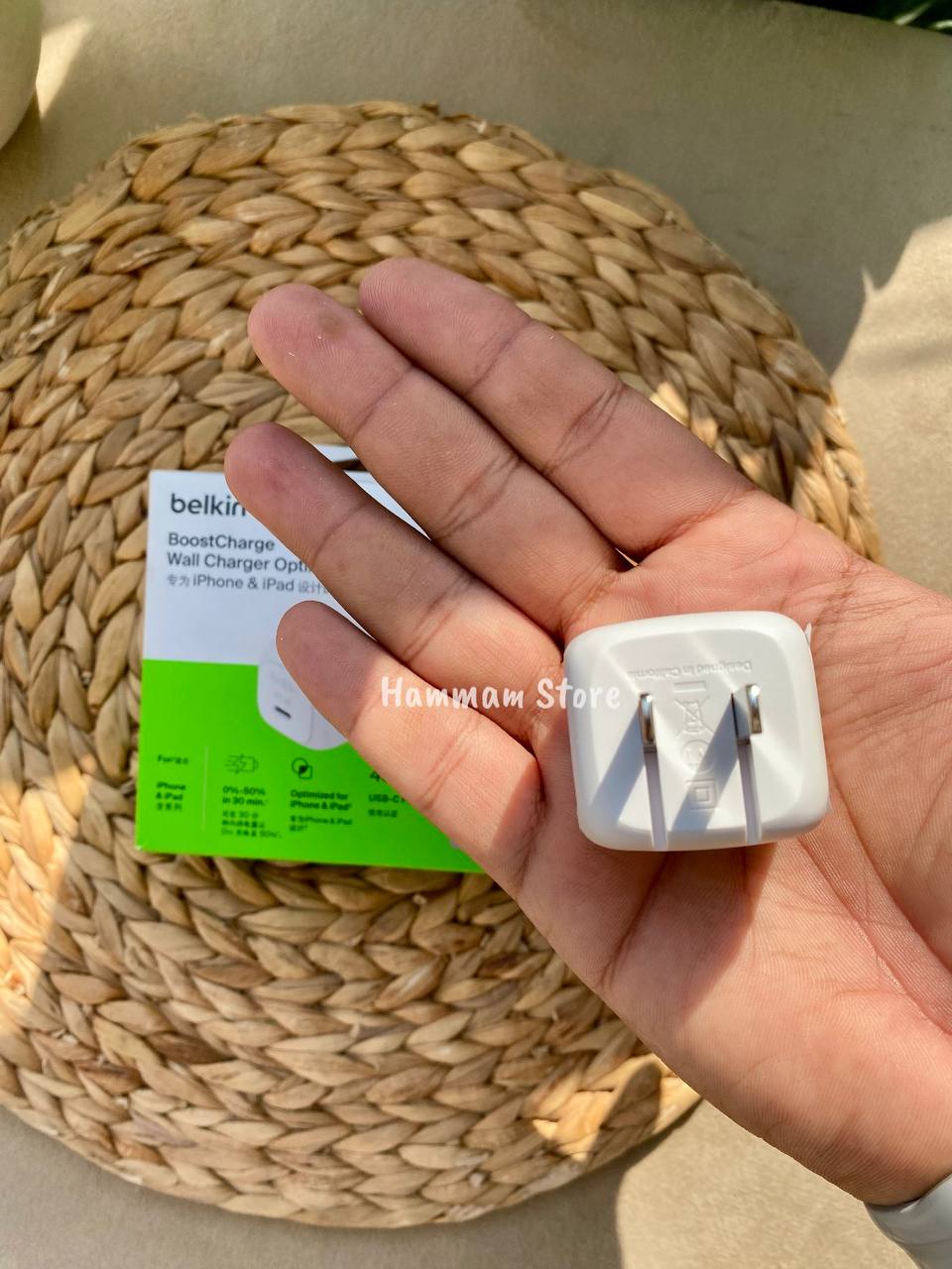 Belkin Wall Charger USB-C GAN 45W PPS - White