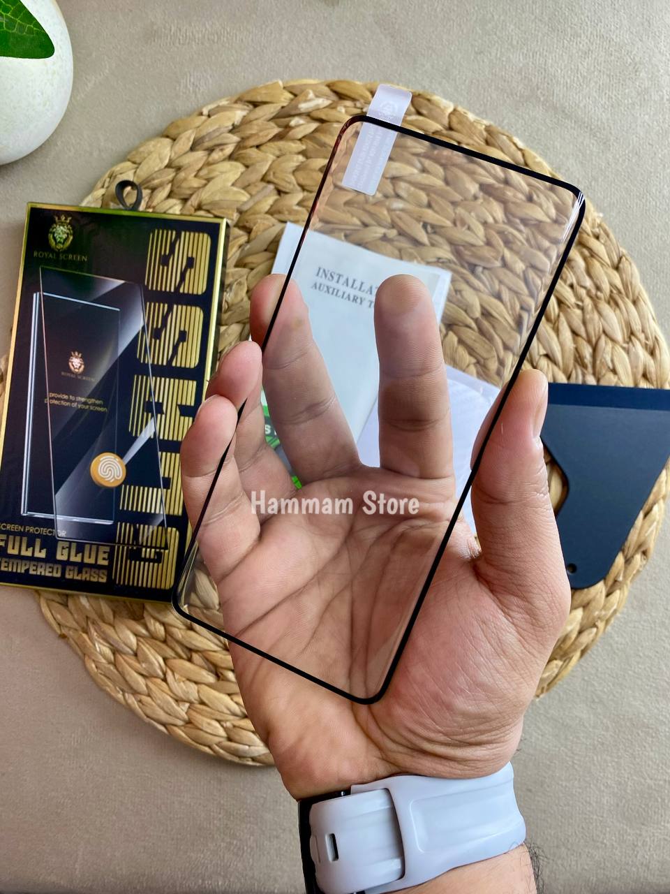 Full Glue Curved Tempered Glass Screen