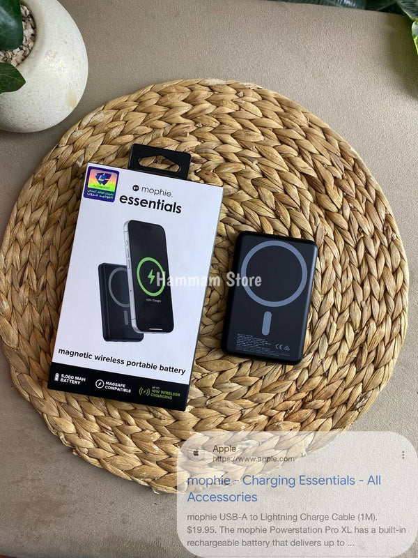 mophie magnetic wirelees 5000 mAh