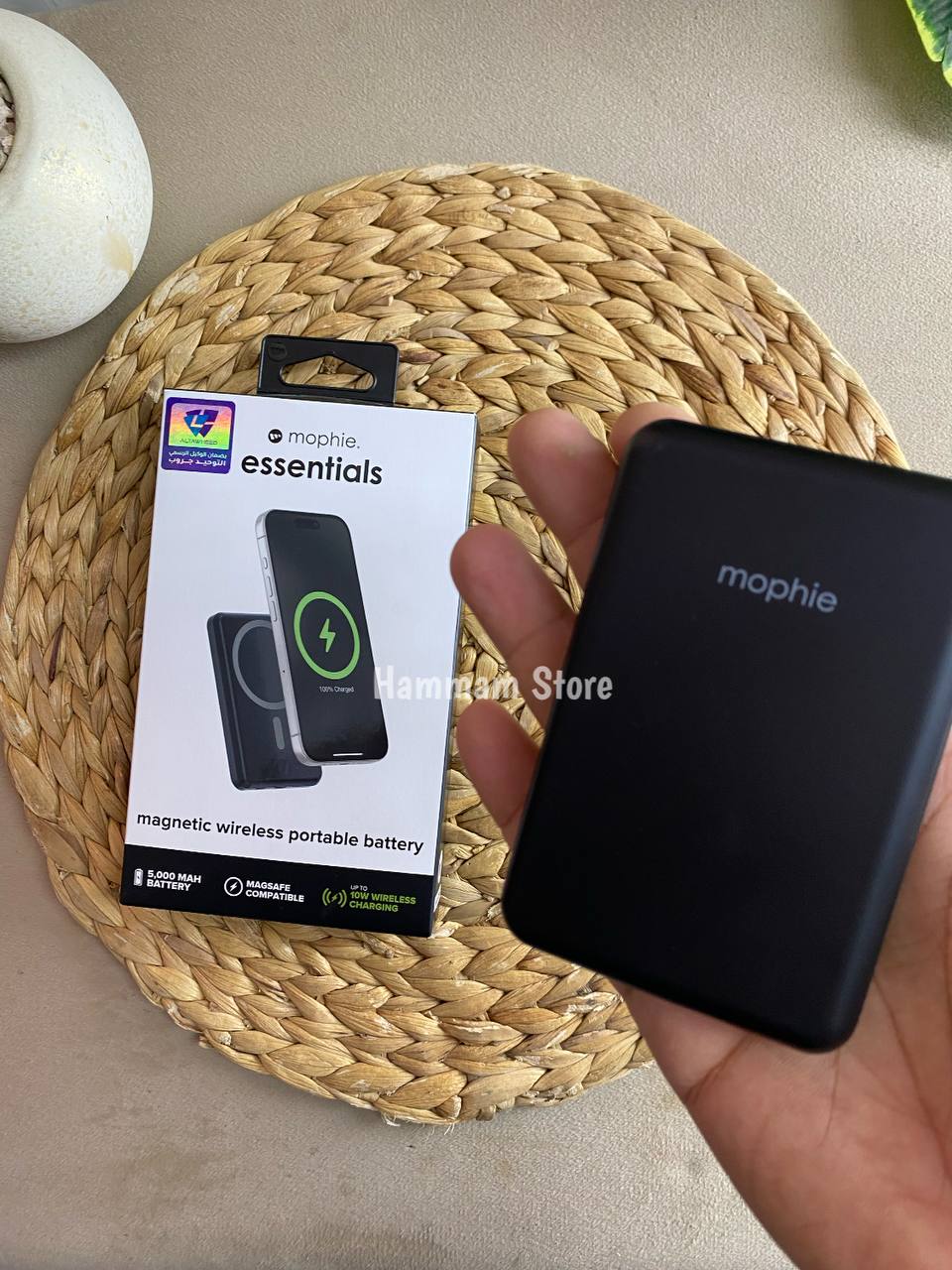 mophie magnetic wirelees 5000 mAh