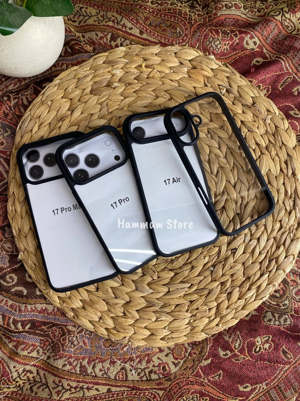 Transparent Frame Case iphone