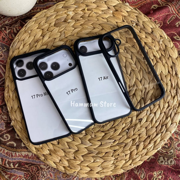 Transparent Frame Case iphone